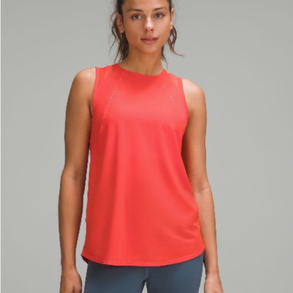 Lululemon Sculpt Tank Solar Orange Size 0